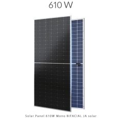 پنل خورشیدی ۶۱۰ وات ja solar بایفشیال